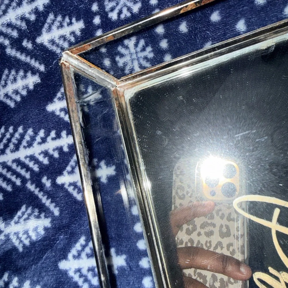 Gold Mirrored Tray